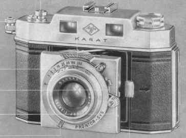 Agfa karat IV camera