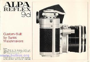 Alpa 9d camera