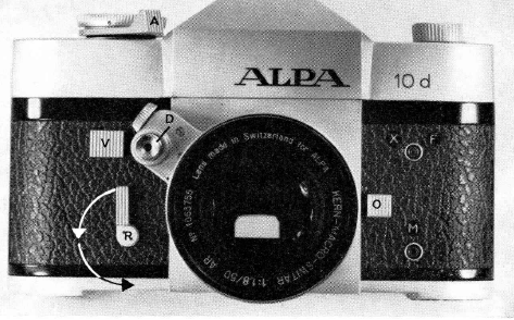 Alpa reflex 10d camera