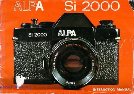 Alpa Si2000 camera