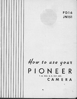 Ansco Pioneer camera