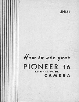 Ansco Pioneer 16 camera