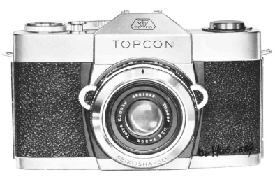 Beseler Topcon PR camera