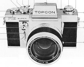 Beseler Topcon RE Super camera