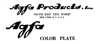 agfa color plates