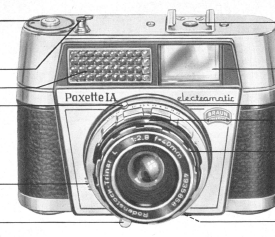 Braun Paxette Electromatic 1A camera