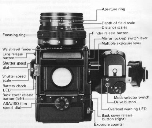 Bronica SQ-A M camera