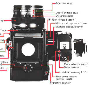 Bronica SQ-A M camera