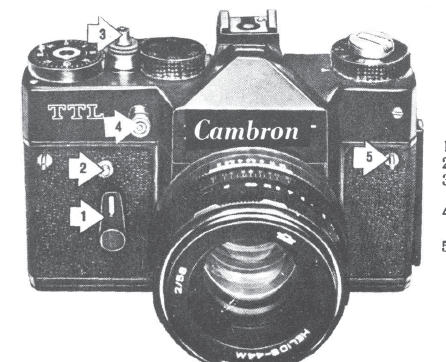 Cambron TTL camera