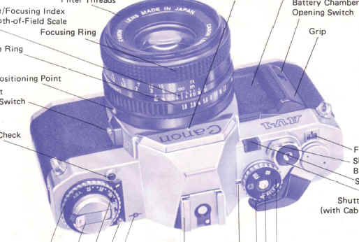 Canon AV-1 camera