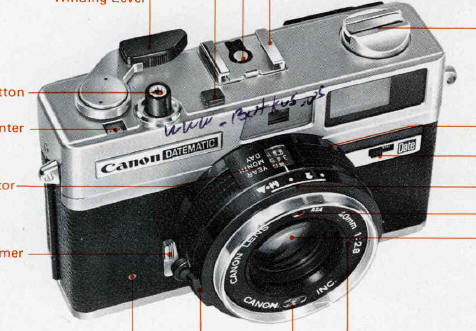 Canon Datamatic camera