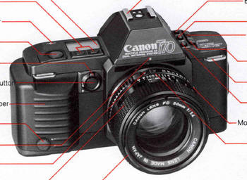 Canon t-70 camera