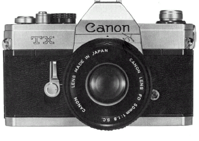 Canon TX camera