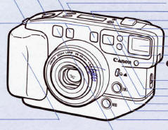 Canon point and shoot Camera