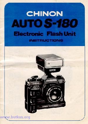 Chinon Auto S-180 flash