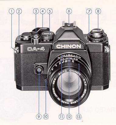 Chinon CA-4s camera