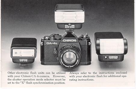 Chinon CA-4s camera