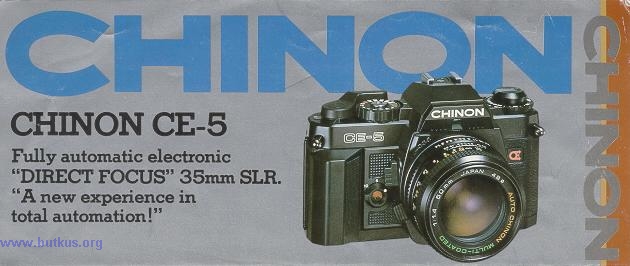 Chinon CE-5 camera