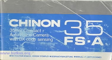 Chinon 35 FS-A camera