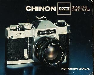 Chinon CX-II camera