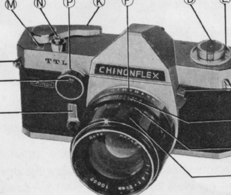 Chinonflex TTL camera