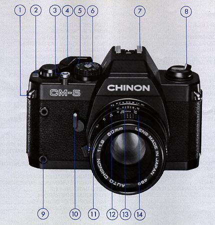 Chinon CM-5 camera