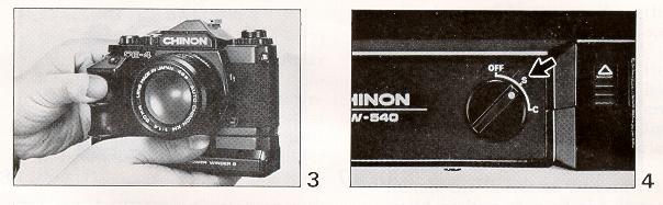 Chinon Power Winder 540
