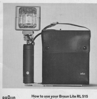 Braun RL 515 electronic flash