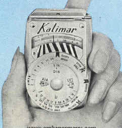 Kalimar Exposure Meter