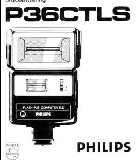 Phillips P36CTLS electronic flash