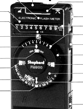 Shepherd FM900 flash meter