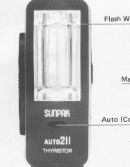 Sunpak Auto 211 flash unit