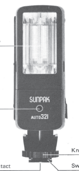 Sunpak Auto 321 flash units