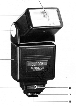 Sunpak Auto 30DX (Thyristor) flash units