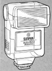 Sunpak Auto 800 flash units