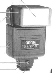 Sunpak Auto 433D / B3600D flash units