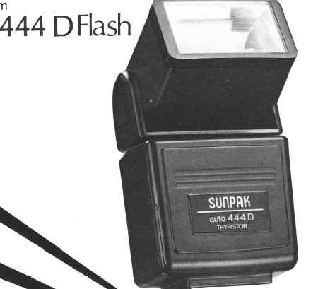SUNPAK 444D flash units