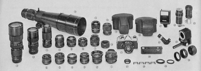 Fujica AZ-1 camera accessories