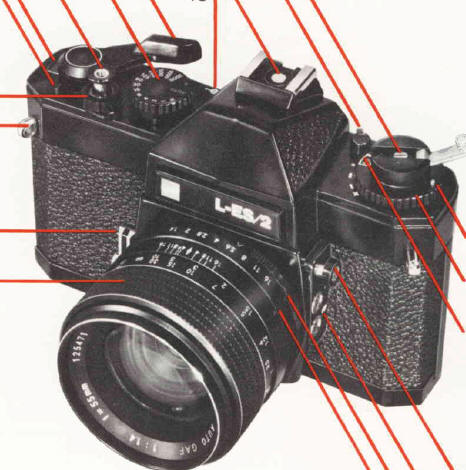 GAF L-ES/2 SLR camera