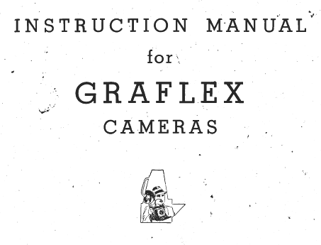 Graflex and Speed Graphic booklet