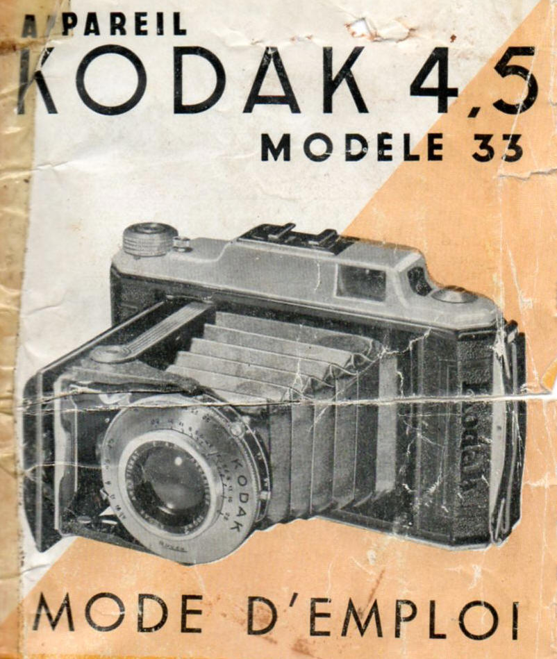 Kodak 4.5 Model 33 camera