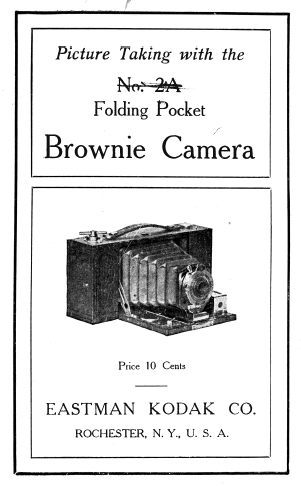 Kodak Brownie Folding Pocket 2A camera