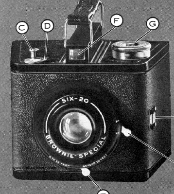 Kodak Brownie Specials Six-20 Six-16 camera