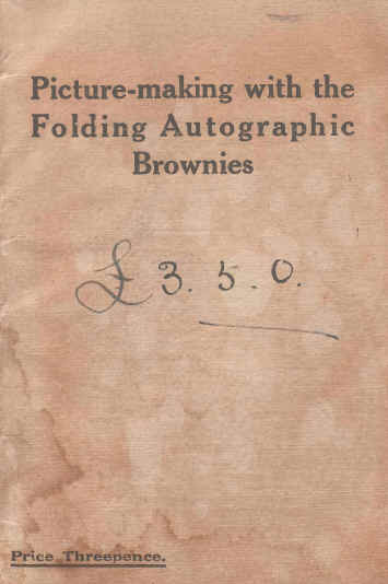 Kodak Folding Autographic Brownies