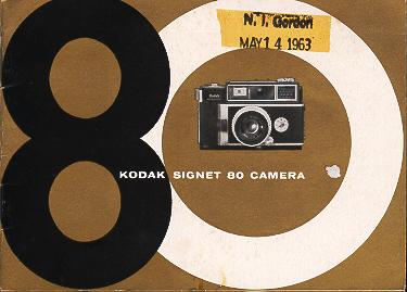 Kodak Signet 80 camera