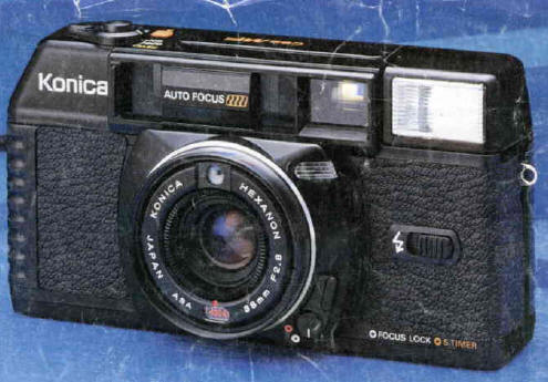 Konica C35 MF camera