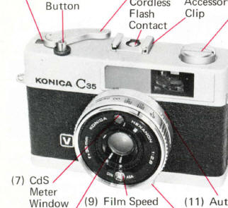 Konica C35 V camera