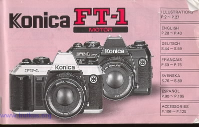 Konica FT-1 motor camera
