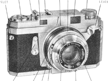 Konica III camera