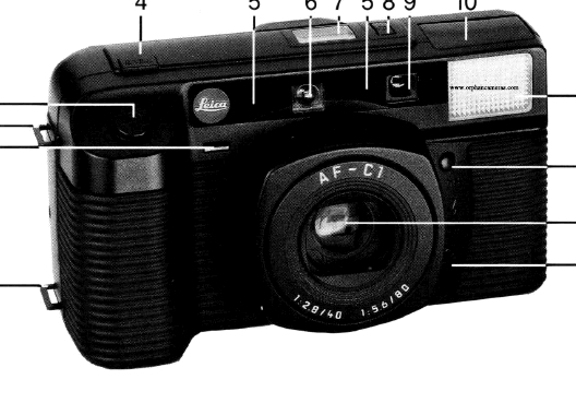 Leica AF C1 instruction manual user manual free PDF camera manuals